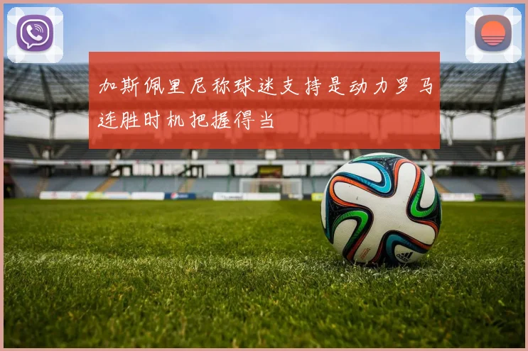 加斯佩里尼称球迷支持是动力罗马连胜时机把握得当